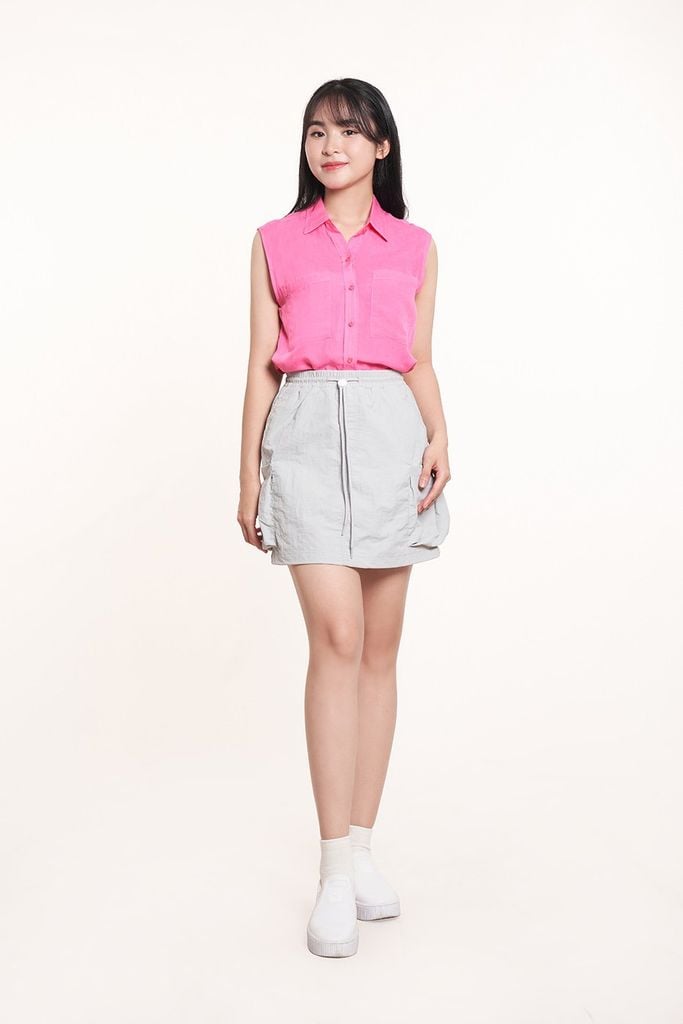 Áo sơ mi thời trang Nữ không tay 2408025