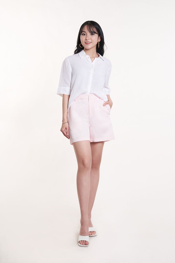 Quần Short Thời Trang Nữ Dài Trên Gối Ninomaxx 2405001