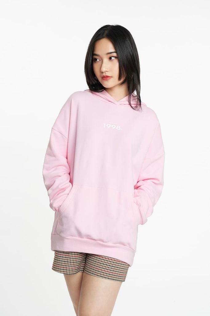 Áo hoodies Nữ tay dài cotton NINOMAXX 2204012