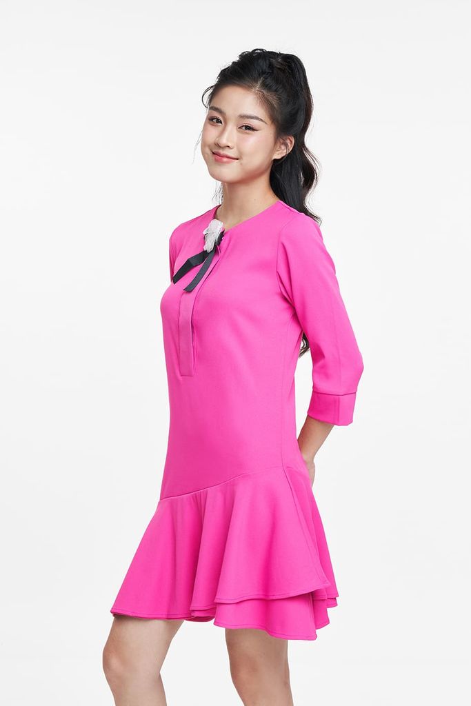 Đầm Thời Trang Nữ Tay Lửng N&M 1910272