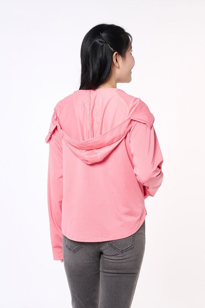 Áo Khoác Nữ Thời Trang Có Nón Tay Dài Ninomaxx 2408027