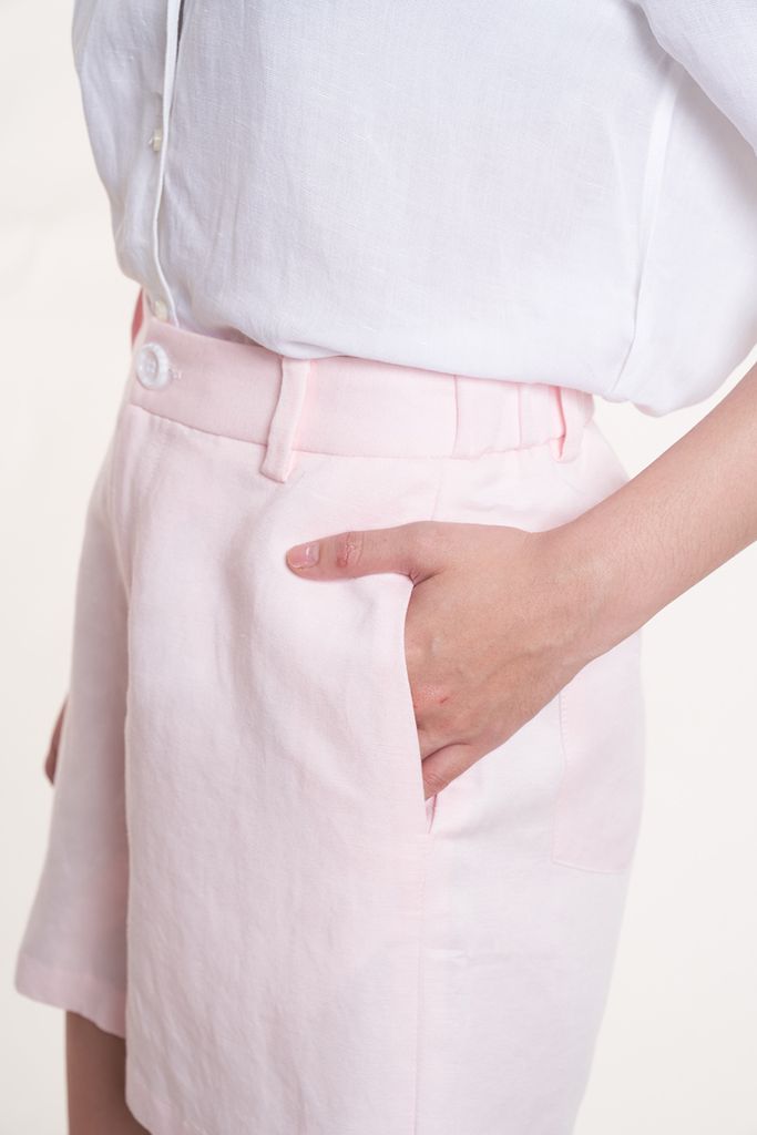 Quần Short Thời Trang Nữ Dài Trên Gối Ninomaxx 2405001