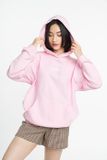 Áo hoodies Nữ tay dài cotton NINOMAXX 2204012