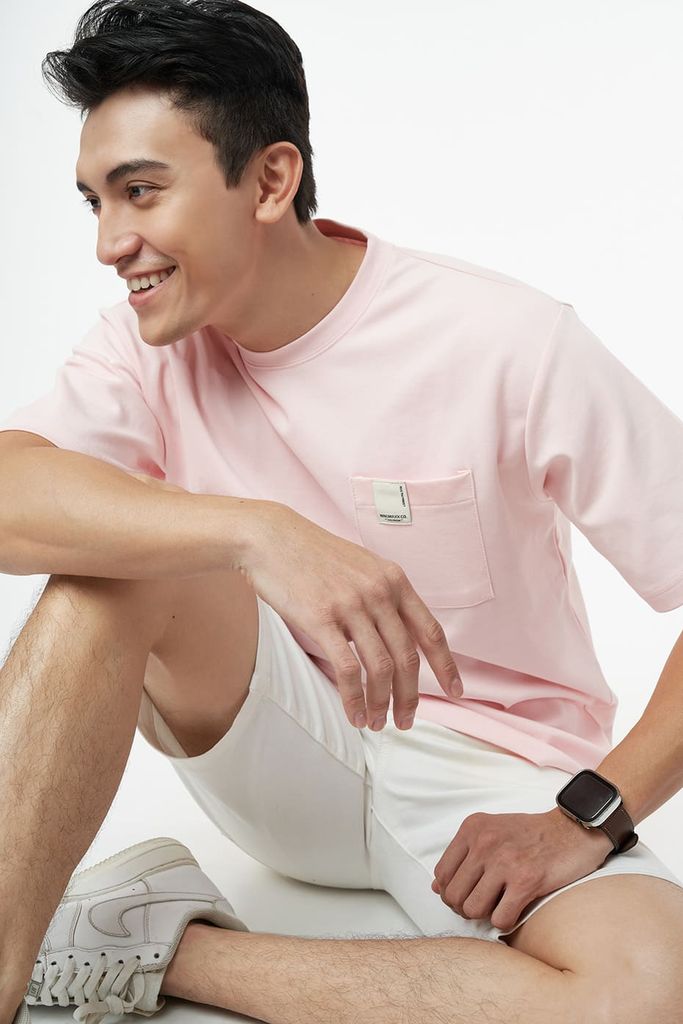 Áo thun Basic Nam tay ngắn cotton NINOMAXX 2111063