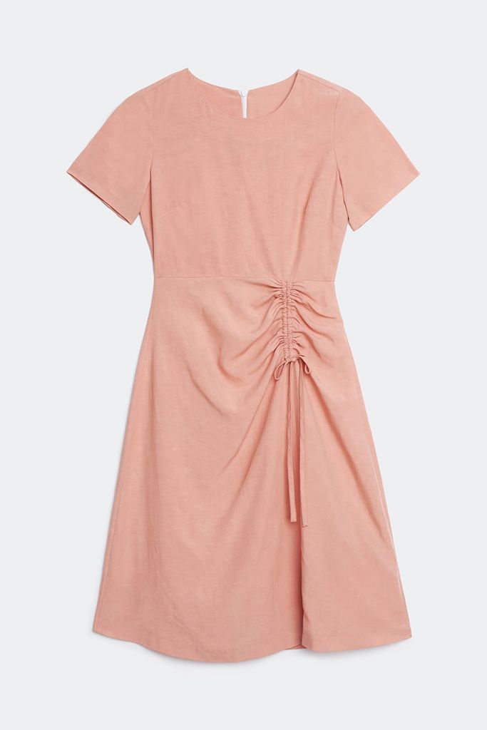 Đầm Renna Ruched Nữ Tencel Linen N&M 2306003