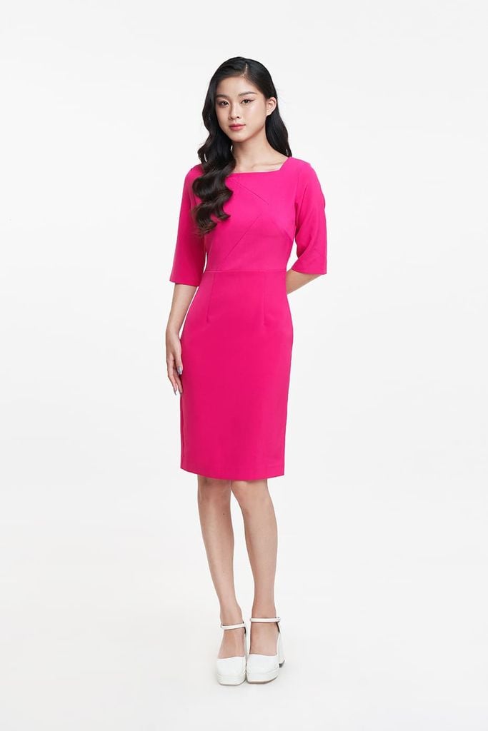 Đầm Thời Trang Nữ Tay Lửng N&M 1810062