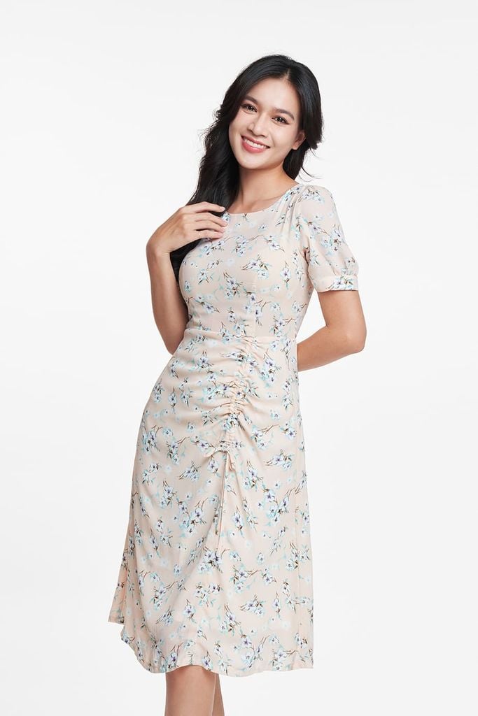 Đầm Nữ Hoạ Tiết Hoa N&M 1912022