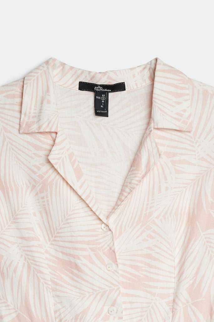 Đầm Nữ tay ngắn họa tiết hoa N&M 1811022