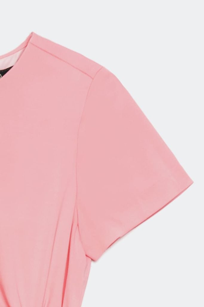 Đầm Nữ Nhấn Eo Cách Điệu Cổ Tròn N&M 2308019