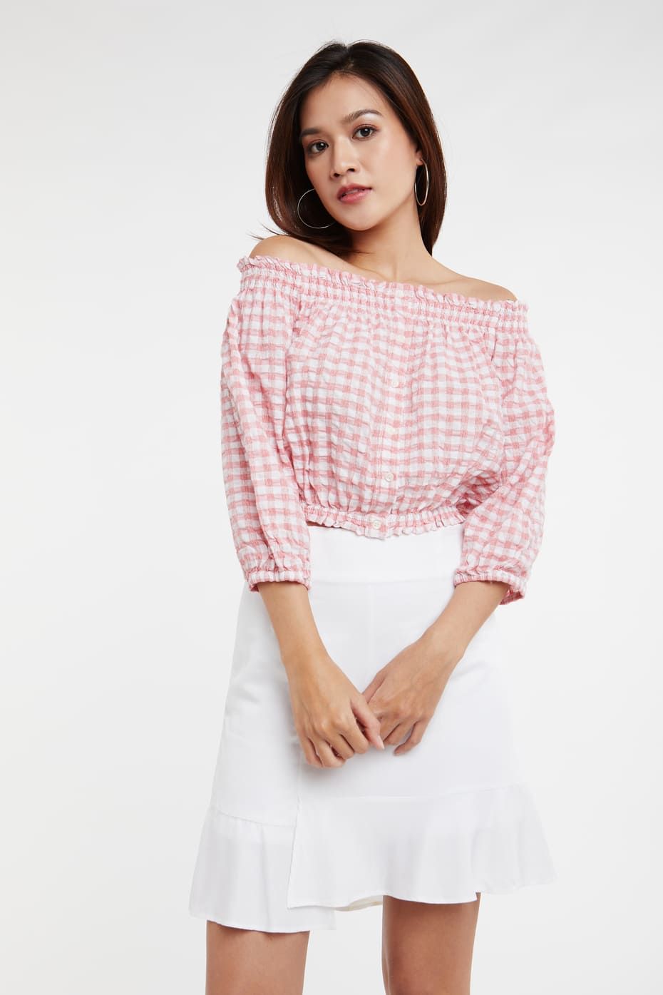 Áo croptop Nữ tay dài NINOMAXX 1911072