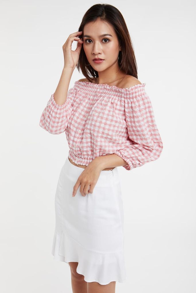 Áo croptop Nữ tay dài NINOMAXX 1911072