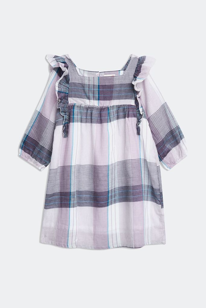 Đầm Bé gái caro cotton NINOMAXX KIDS 2104060