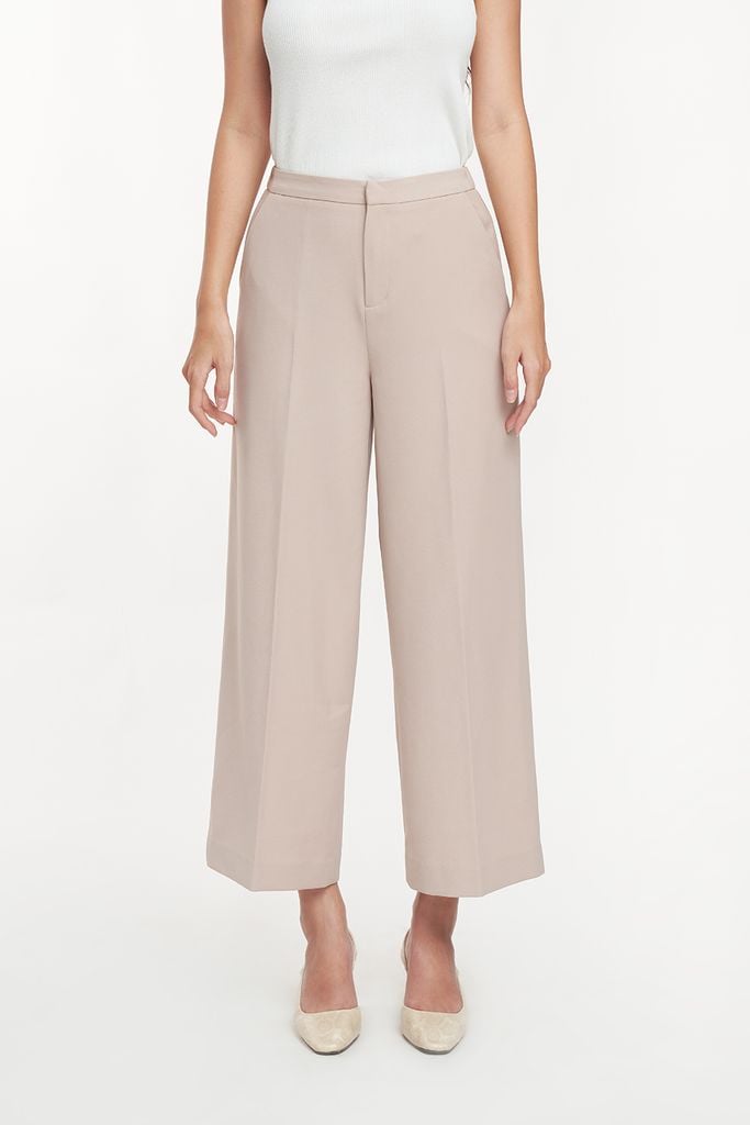 Quần Tây Thời Trang Nữ Ống Rộng Ninomaxx 2212039