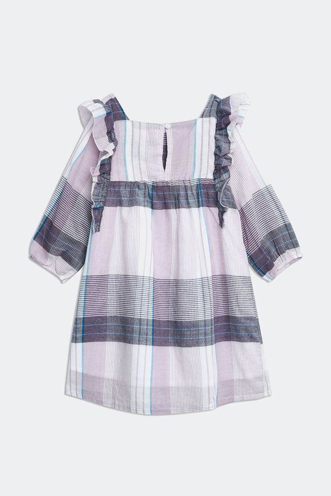 Đầm Bé gái caro cotton NINOMAXX KIDS 2104060