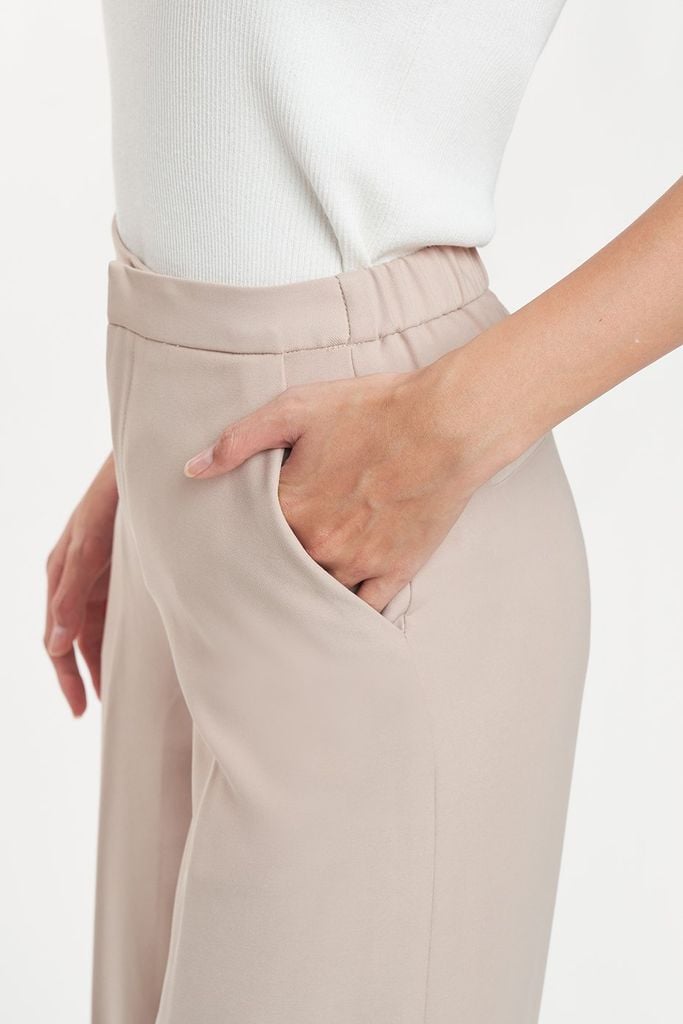 Quần Tây Thời Trang Nữ Ống Rộng Ninomaxx 2212039