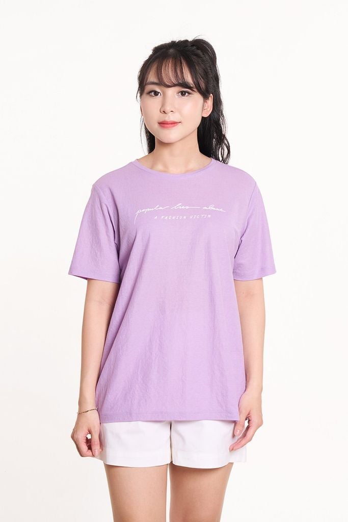 Áo Thun Graphic Nữ Tay Ngắn 2407009