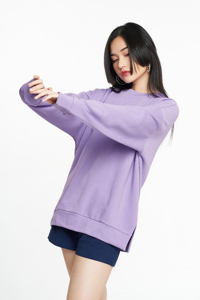 Áo hoodies Nữ tay dài cotton NINOMAXX 2204011