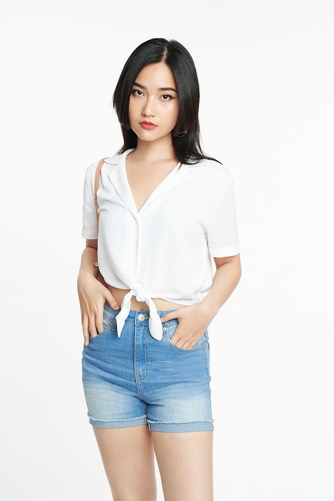 Áo Croptop Thời Trang Nữ Ninomaxx 2205009