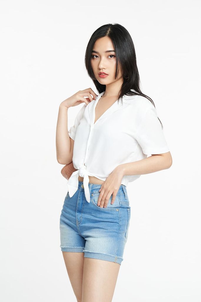 Áo Croptop Thời Trang Nữ Ninomaxx 2205009