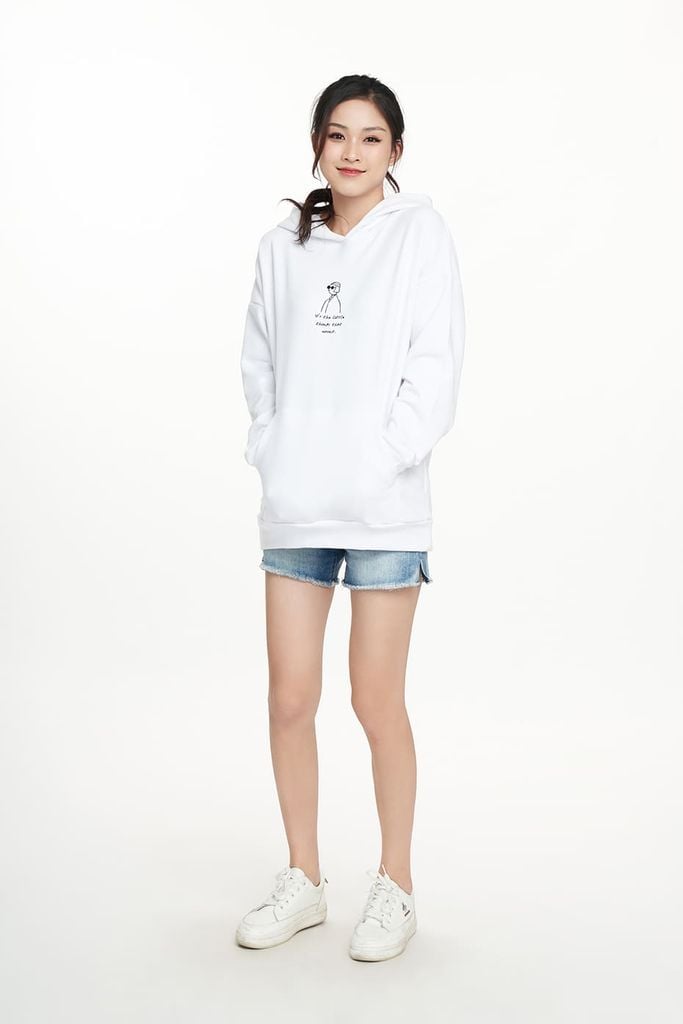 Áo Hoodies Nữ Cotton Ninomaxx 2204009