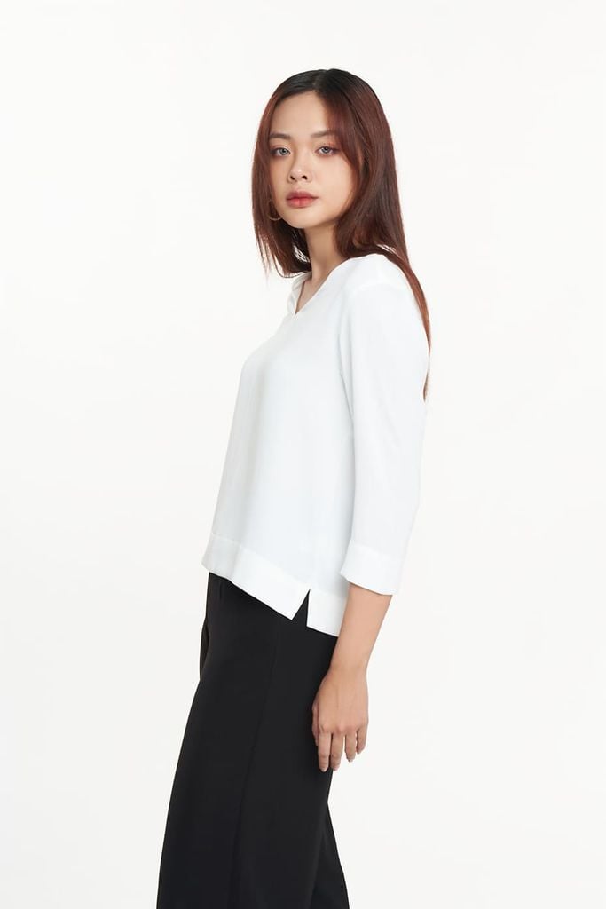 Áo Nữ vải lụa sen form rộng N&M Club 2203033