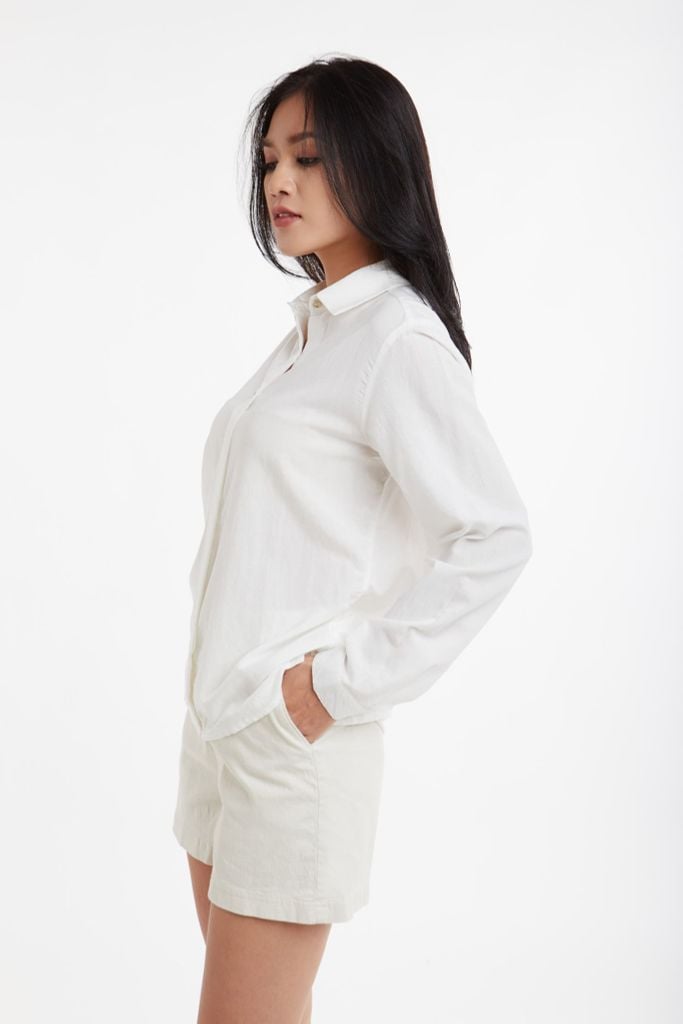 Áo sơ mi basic Nữ form regular N&M 1912099