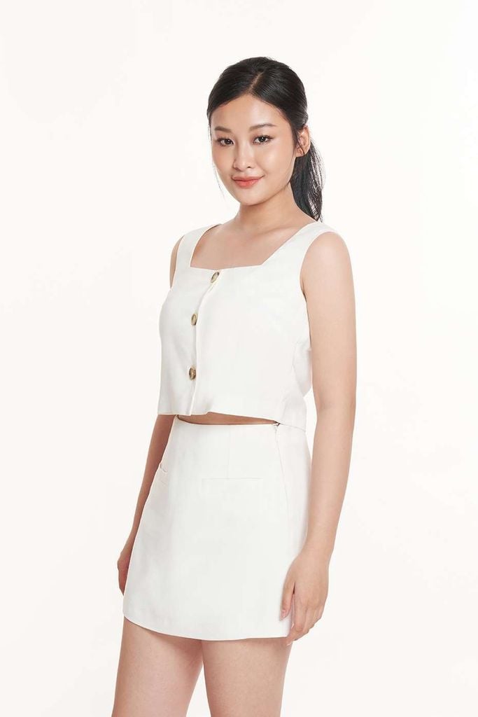 Set Áo Và Quần Linen Thời Trang Dành Cho Nữ N&M 2402004