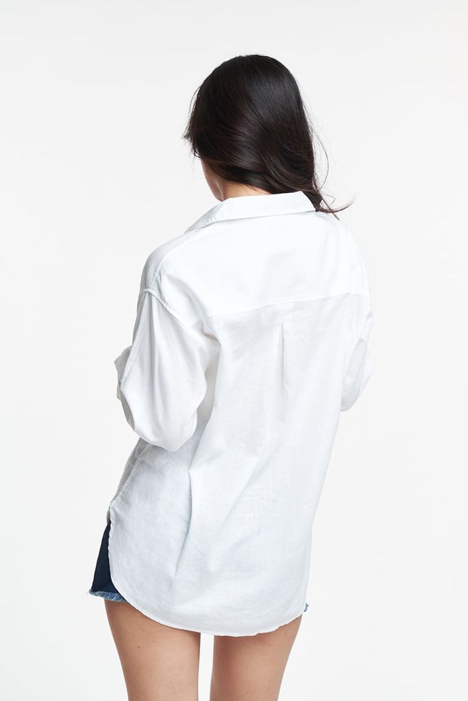 Áo sơ mi Nữ oversize cotton linen NINOMAXX 2210007