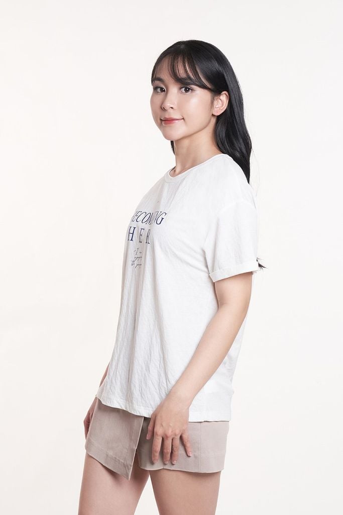 Áo Thun Graphic Nữ Tay Ngắn 2407010