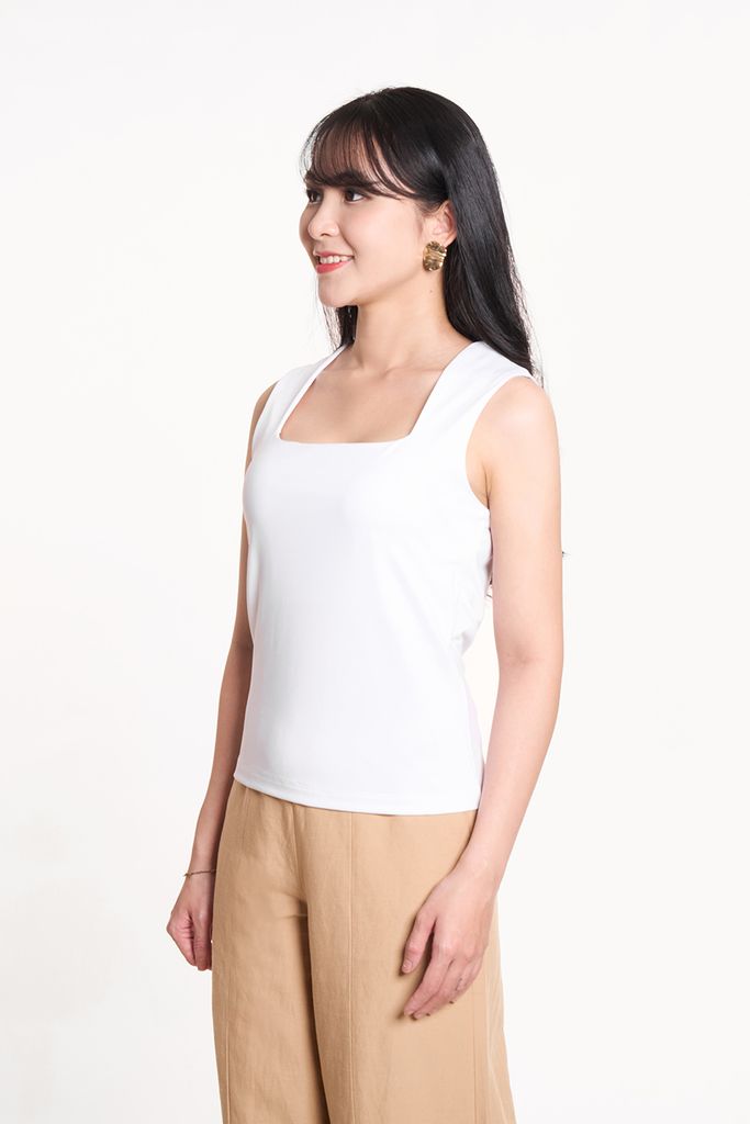 Áo Thun Thời Trang Nữ Không Tay Ninomaxx 2405004