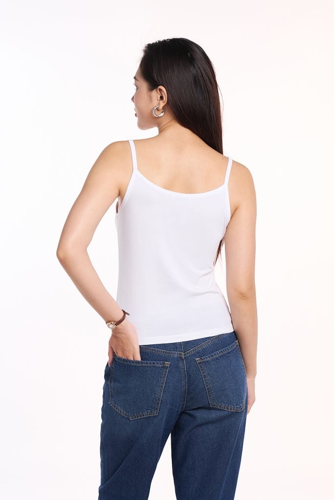 Áo Thun Basic Nữ Không Tay Ninomaxx 2412006