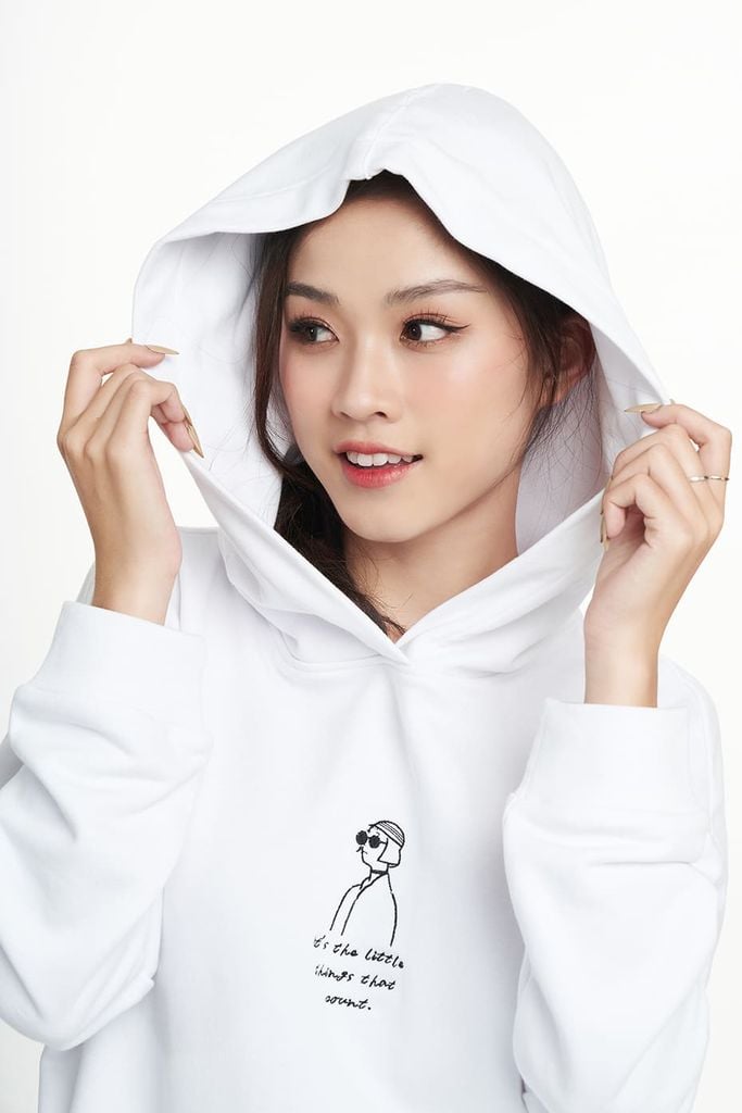 Áo hoodies Nữ cotton NINOMAXX 2204009