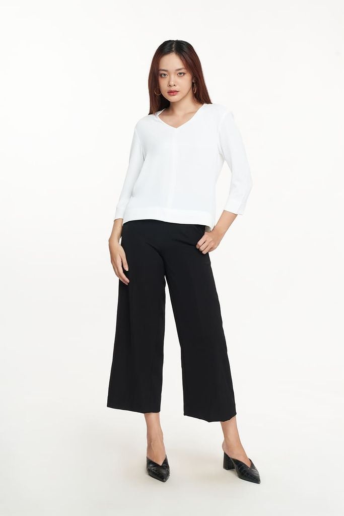 Áo Nữ vải lụa sen form rộng N&M Club 2203033