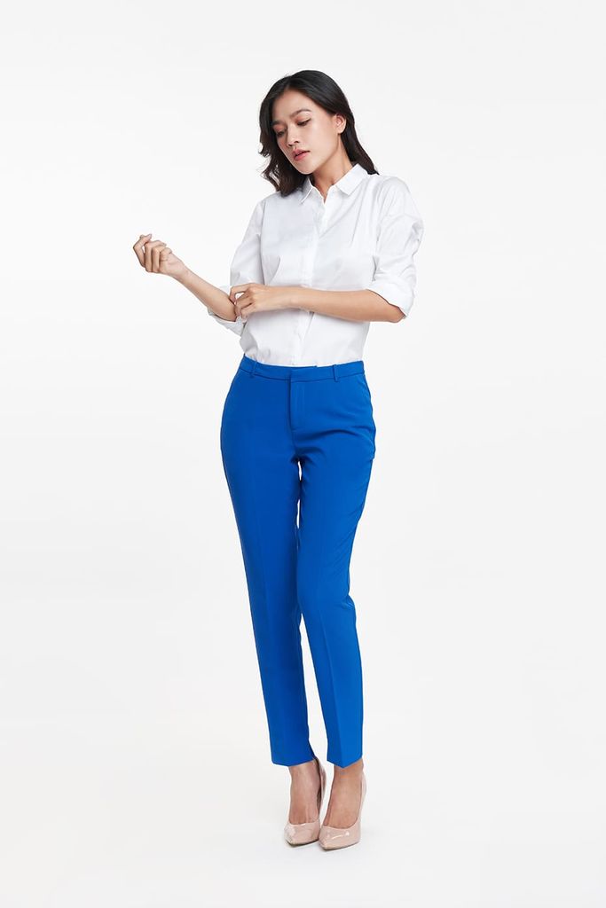 Áo sơ mi trắng Basic Nữ N&M 1812198