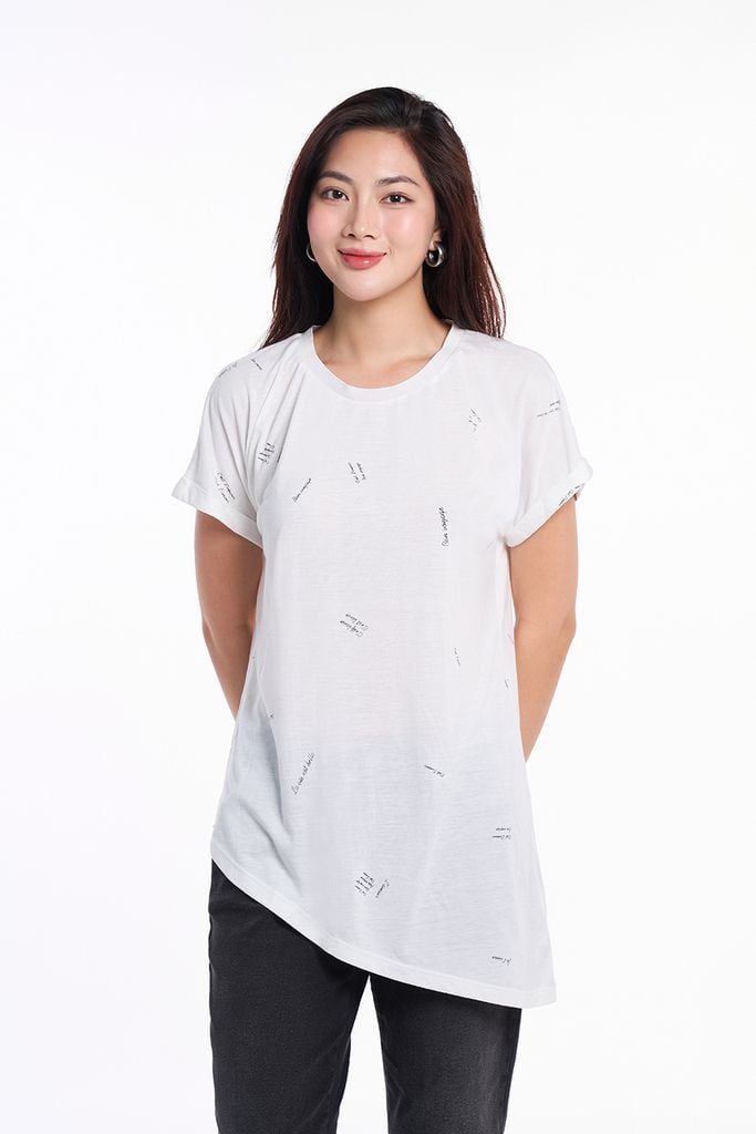 Áo thun thời trang Nữ tay ngắn N&M 1805076