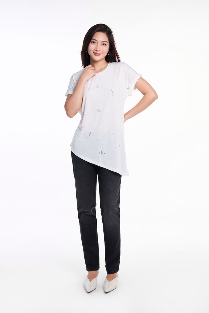 Áo thun thời trang Nữ tay ngắn N&M 1805076