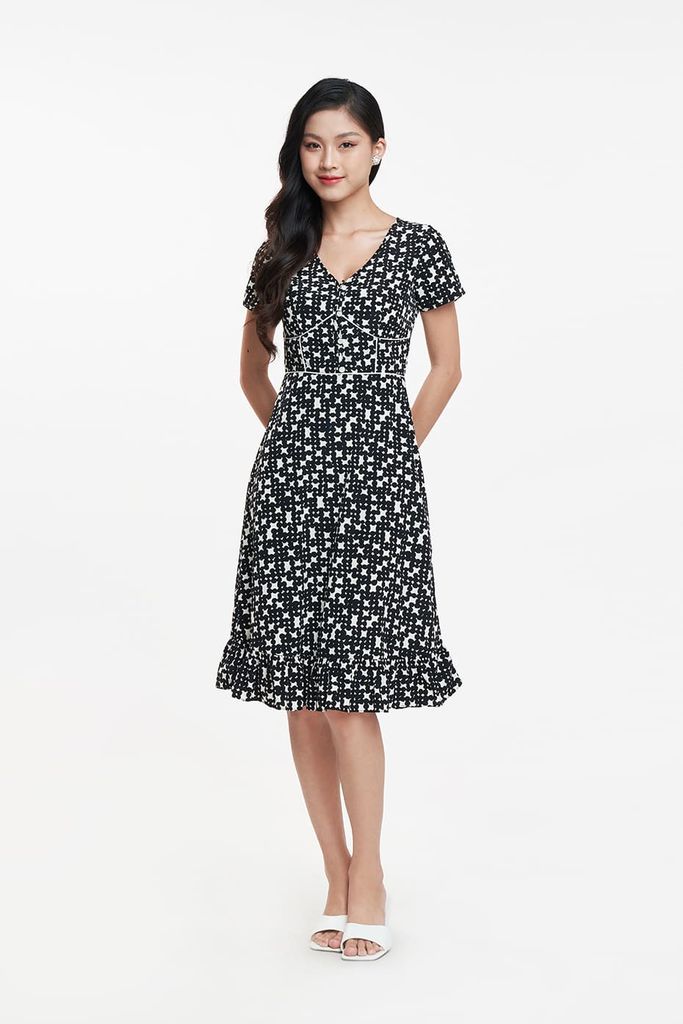 [Size S] Đầm thời trang Nữ tay ngắn N&M 1905170