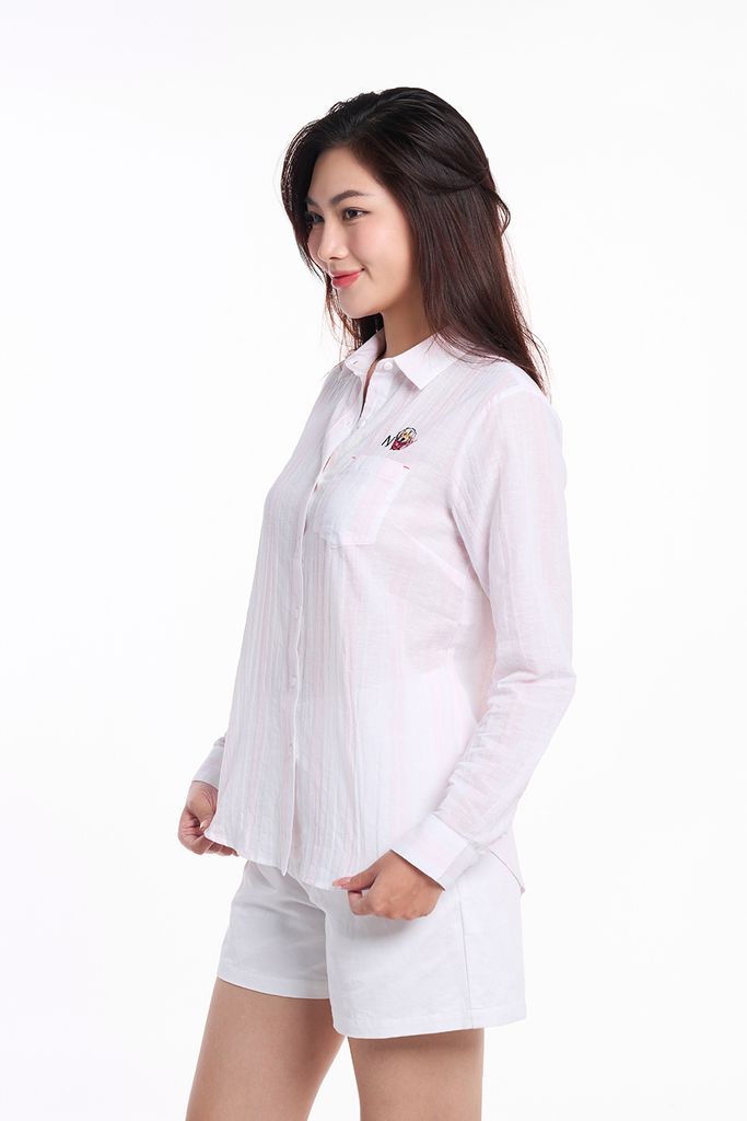 Áo Sơ Mi Thời Trang Nữ Ninomaxx 1901002