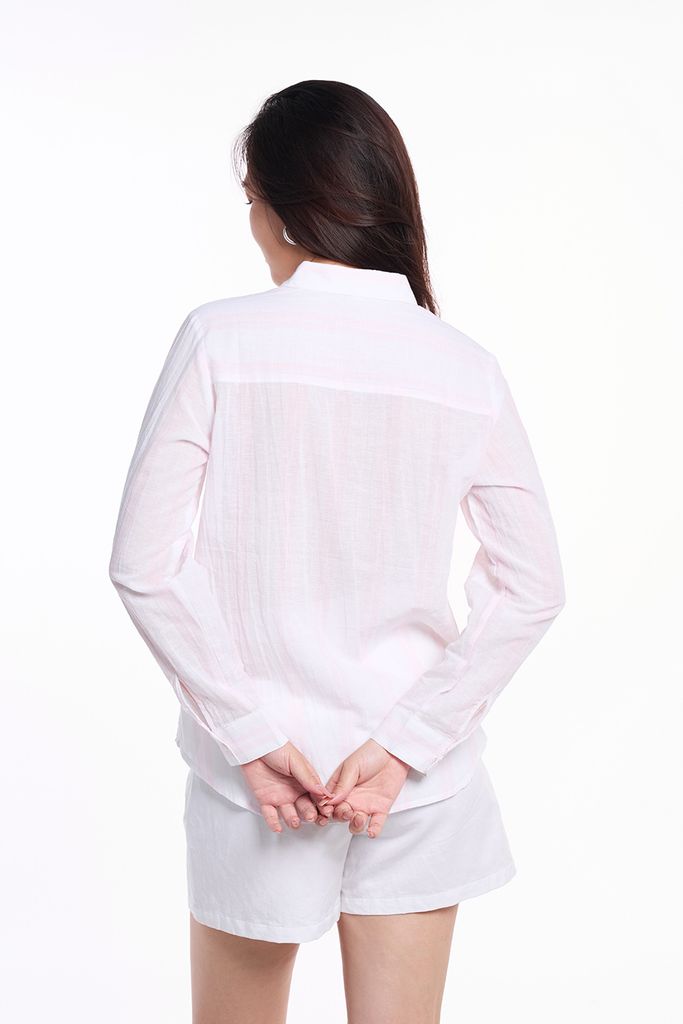 Áo Sơ Mi Thời Trang Nữ Ninomaxx 1901002