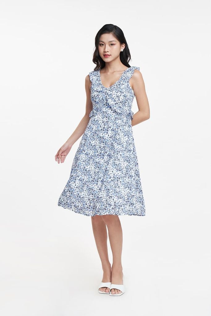 Đầm Nữ Hoạ Tiết In Hoa N&M 1905165