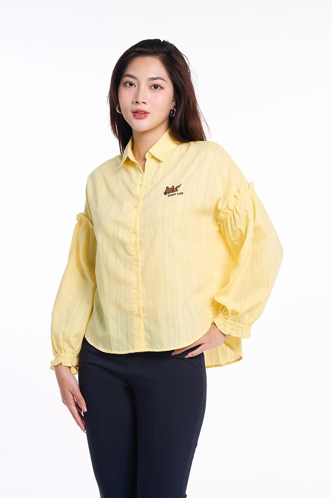 Áo Sơ Mi Thời Trang Nữ Ninomaxx 1901054