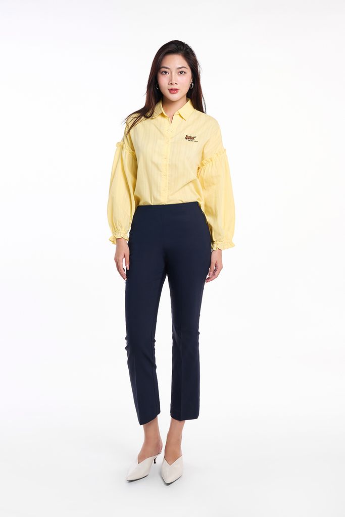 Áo Sơ Mi Thời Trang Nữ Ninomaxx 1901054