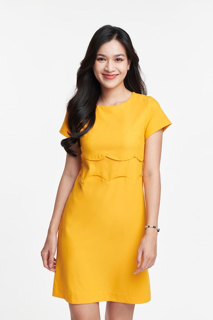 Đầm thời trang Nữ tay ngắn N&M 1808097