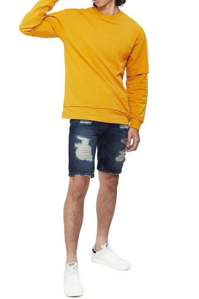 Áo hoodie Nam tay dài NINOMAXX 1909076
