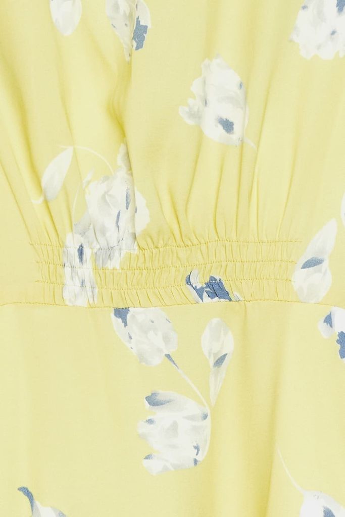 Đầm Thời Trang Nữ Họa Tiết Hoa Eo Thun Co Giãn N&M 2308011