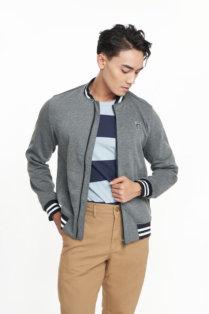 Áo Khoác Bomber Nam Ninomaxx 2207051