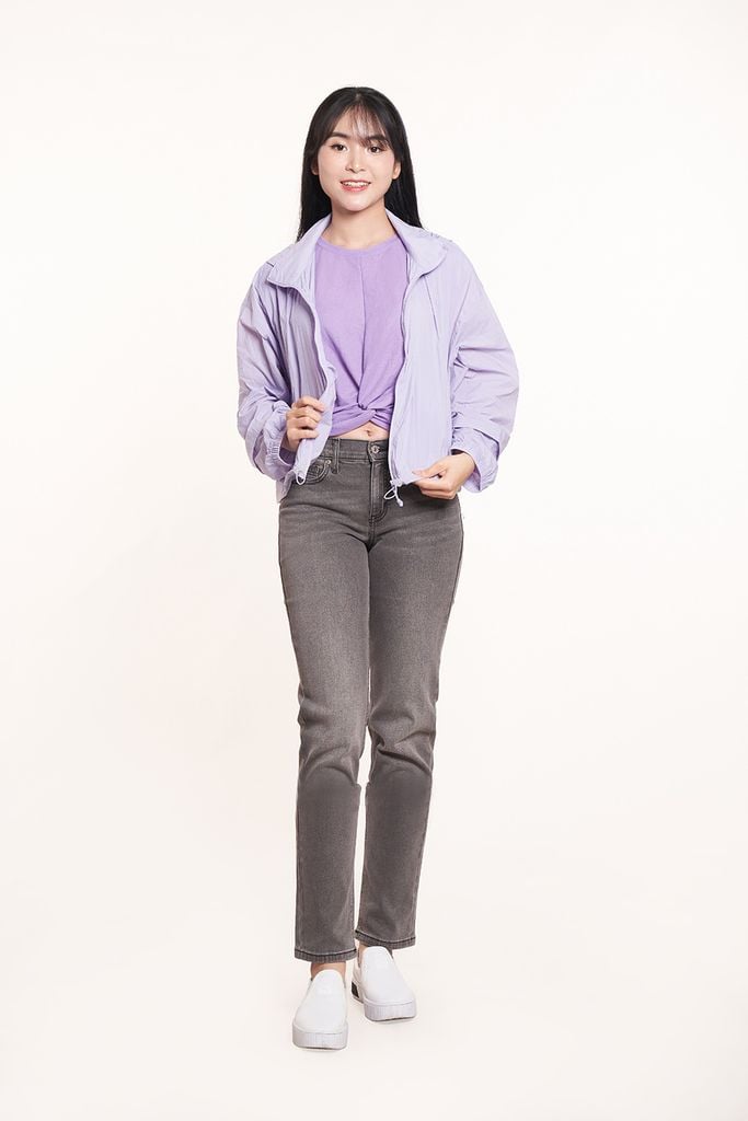 Quần jean Basic Nữ ống suông 2208063