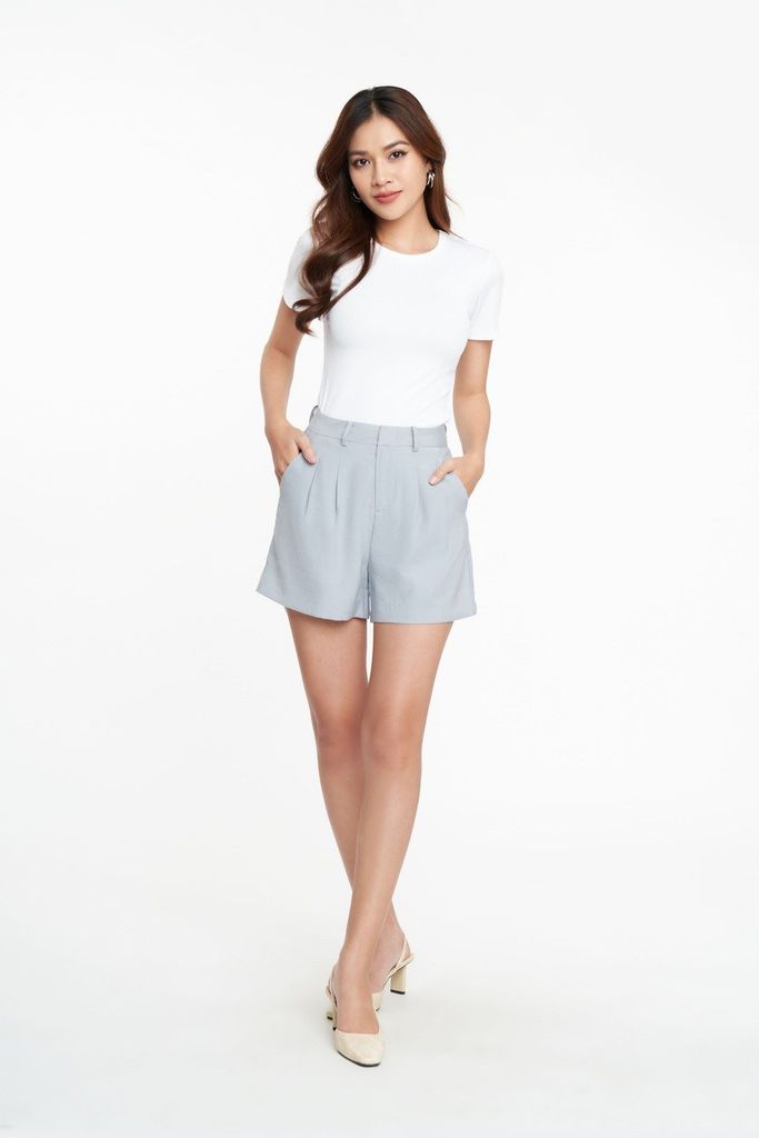 Quần short linen thời trang Nữ N&M 2202009