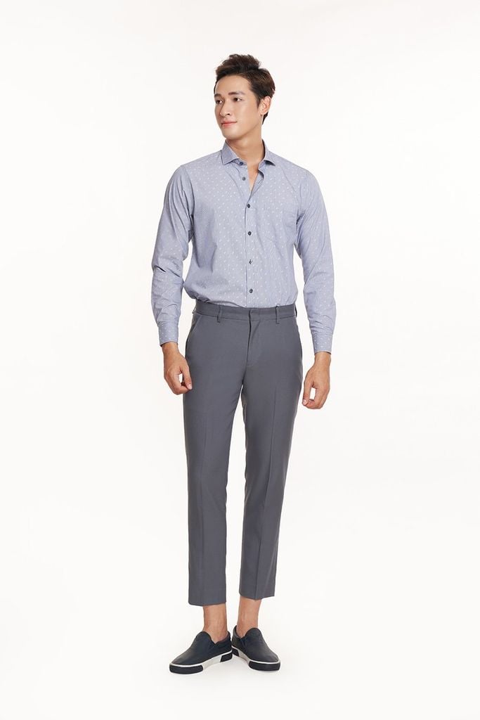 Áo sơ mi sọc Nam N&M 2208051