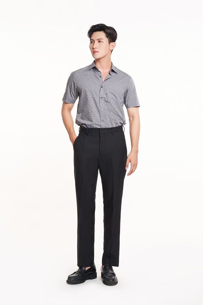 Áo sơ mi sọc Nam N&M 2208037